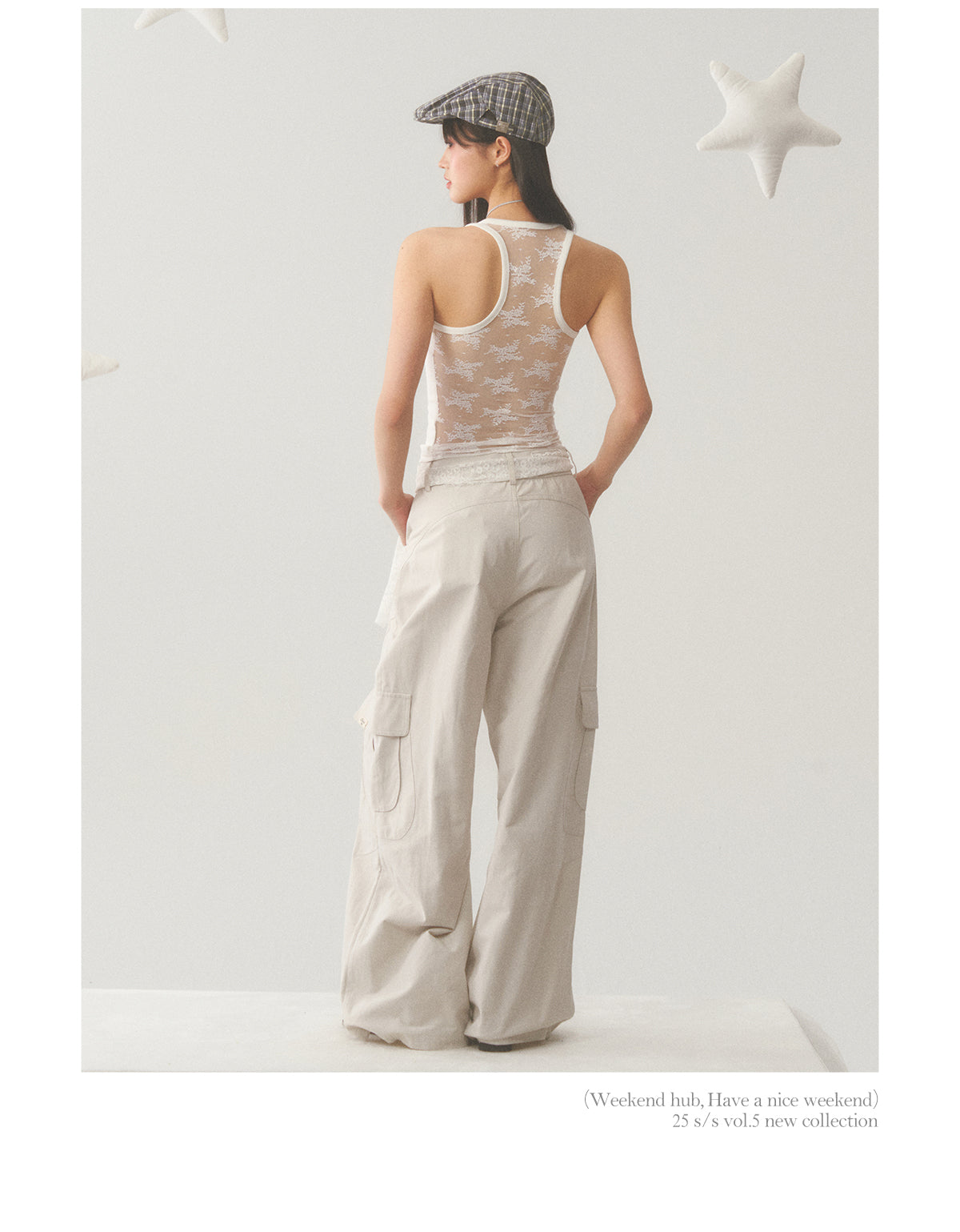Lace Back Camisole Top
