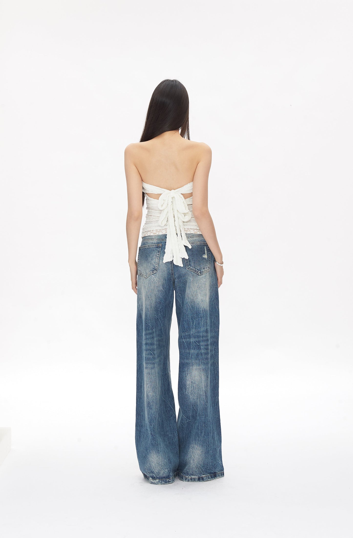Lace Lined Tube Top