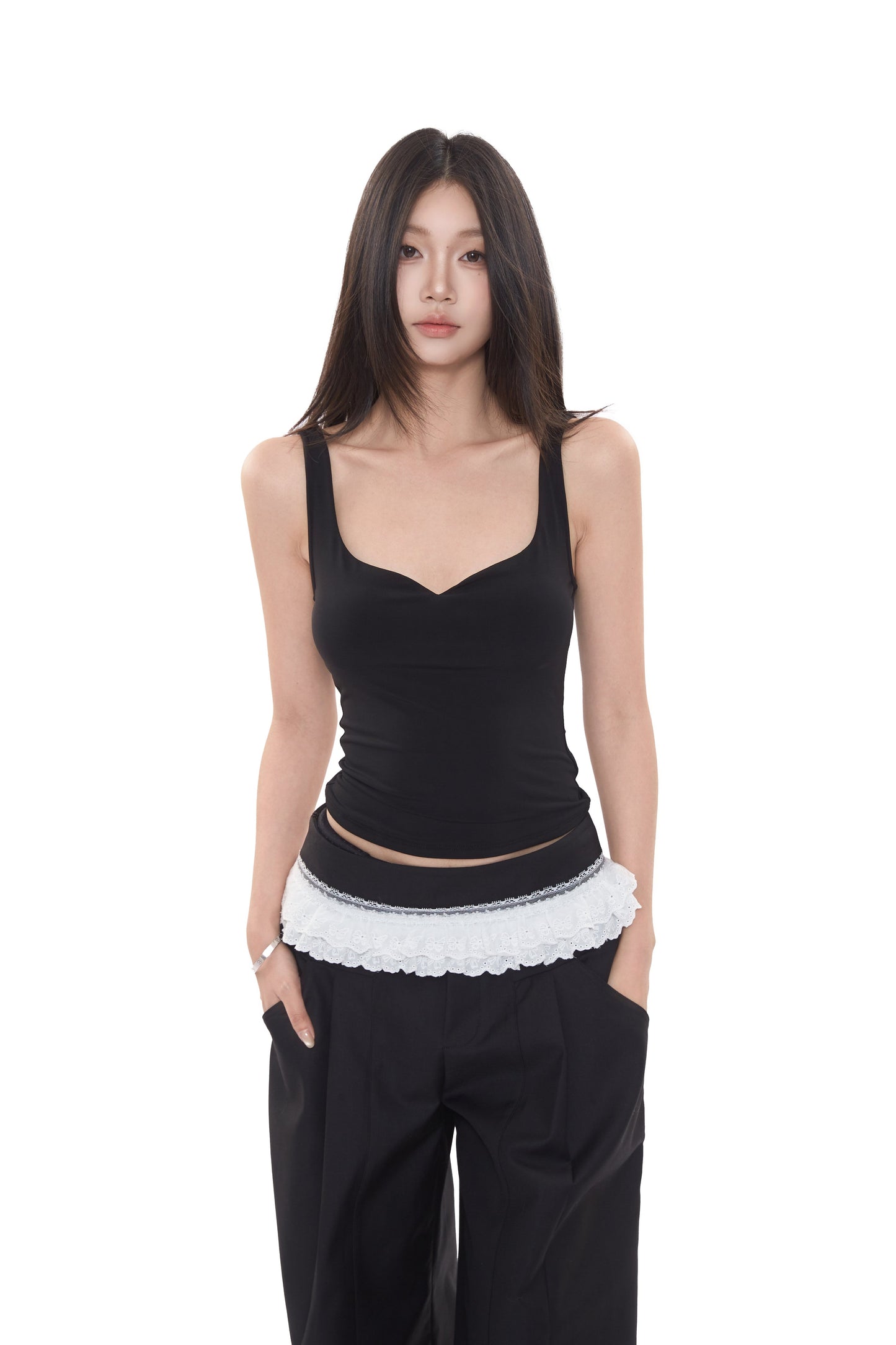 Backless Bustier Top