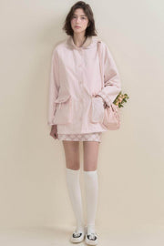 Soft Pink Trench Jacket - My Store