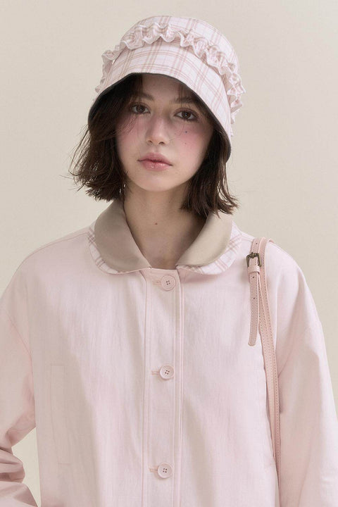 Soft Pink Trench Jacket - My Store