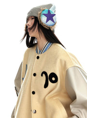 Wool Baseball Uniform Jacket - My Store