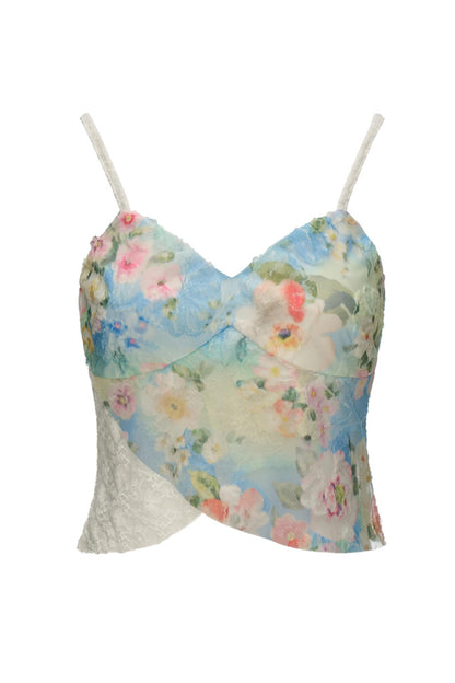 Floral Lace Camisole Top