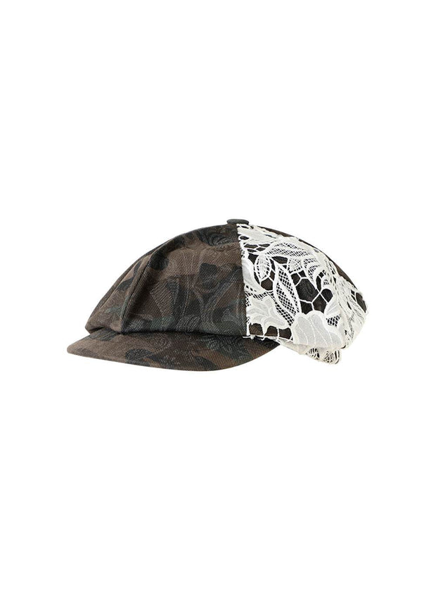 CONP Vintage Camo Lace Beret - My Store