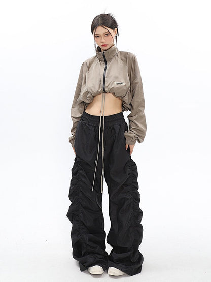 Oversized Ruched Pants