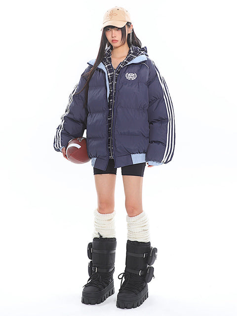 Oversized Sport Puffer Jacket