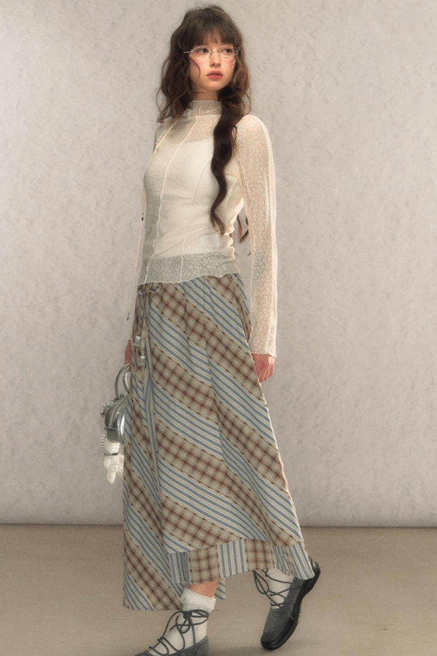 Elastic Maxi Skirt - My Store