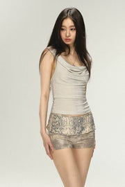 Snake Pattern Shorts - My Store