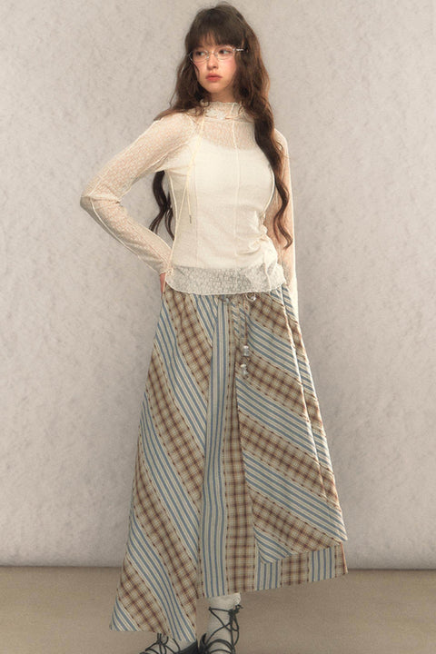 Elastic Maxi Skirt - My Store