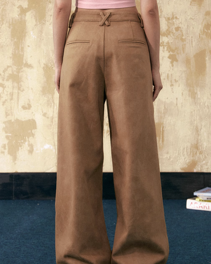 Marble Wide Denim Pants