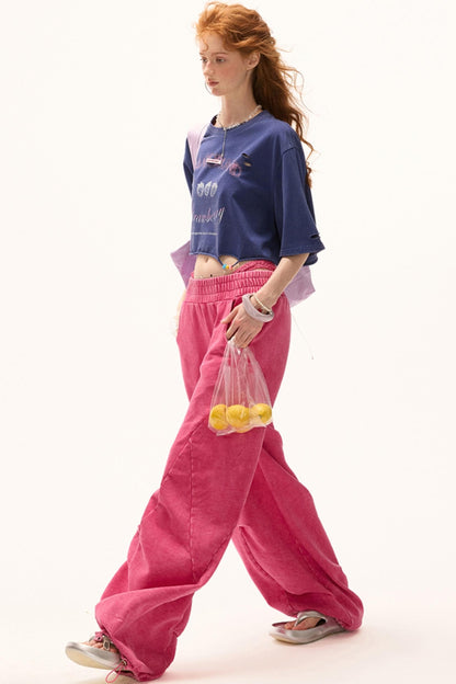 Blue Detail Pants