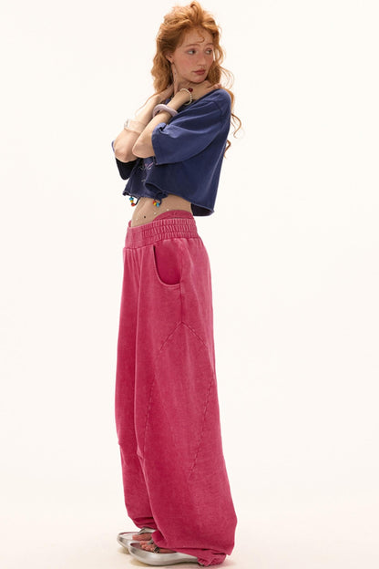 Blue Detail Pants