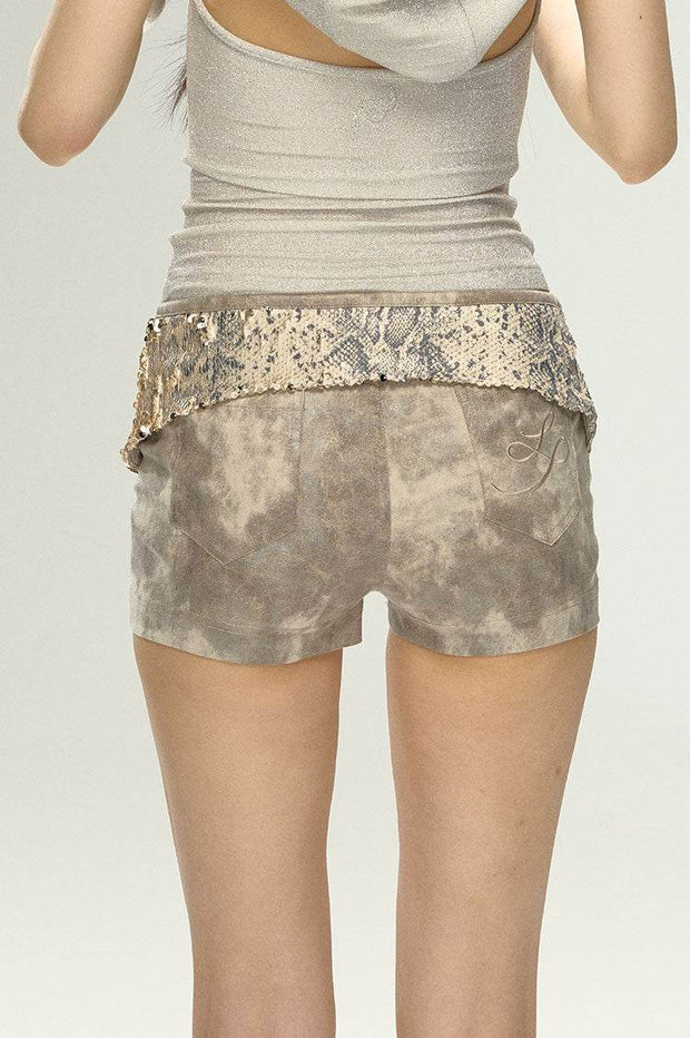 Snake Pattern Shorts - My Store