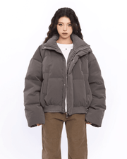 Stand Collar Down Jacket - My Store