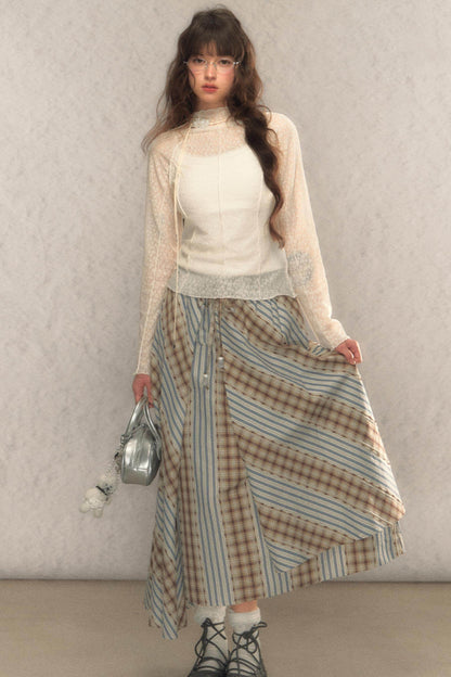 Elastic Maxi Skirt - My Store
