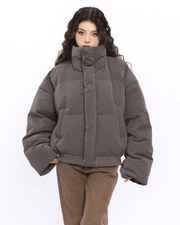 Stand Collar Down Jacket - My Store