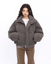 Stand Collar Down Jacket - My Store