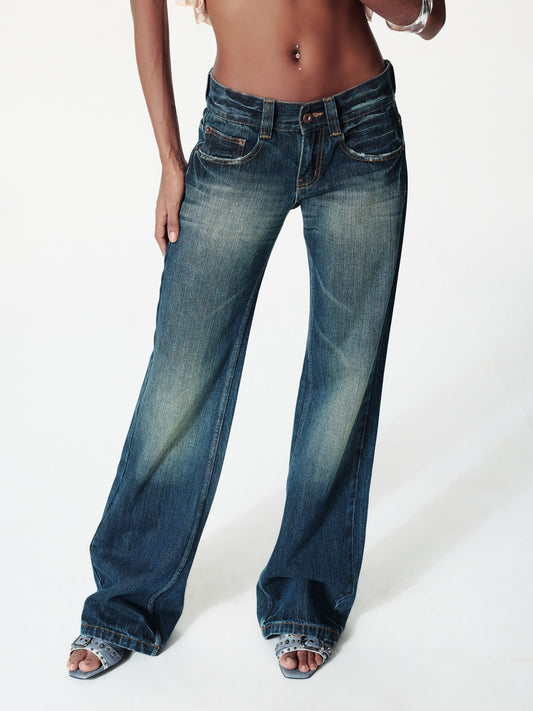 Backtrack Embroidery Denim