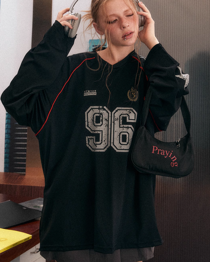 長袖サッカーTシャツ