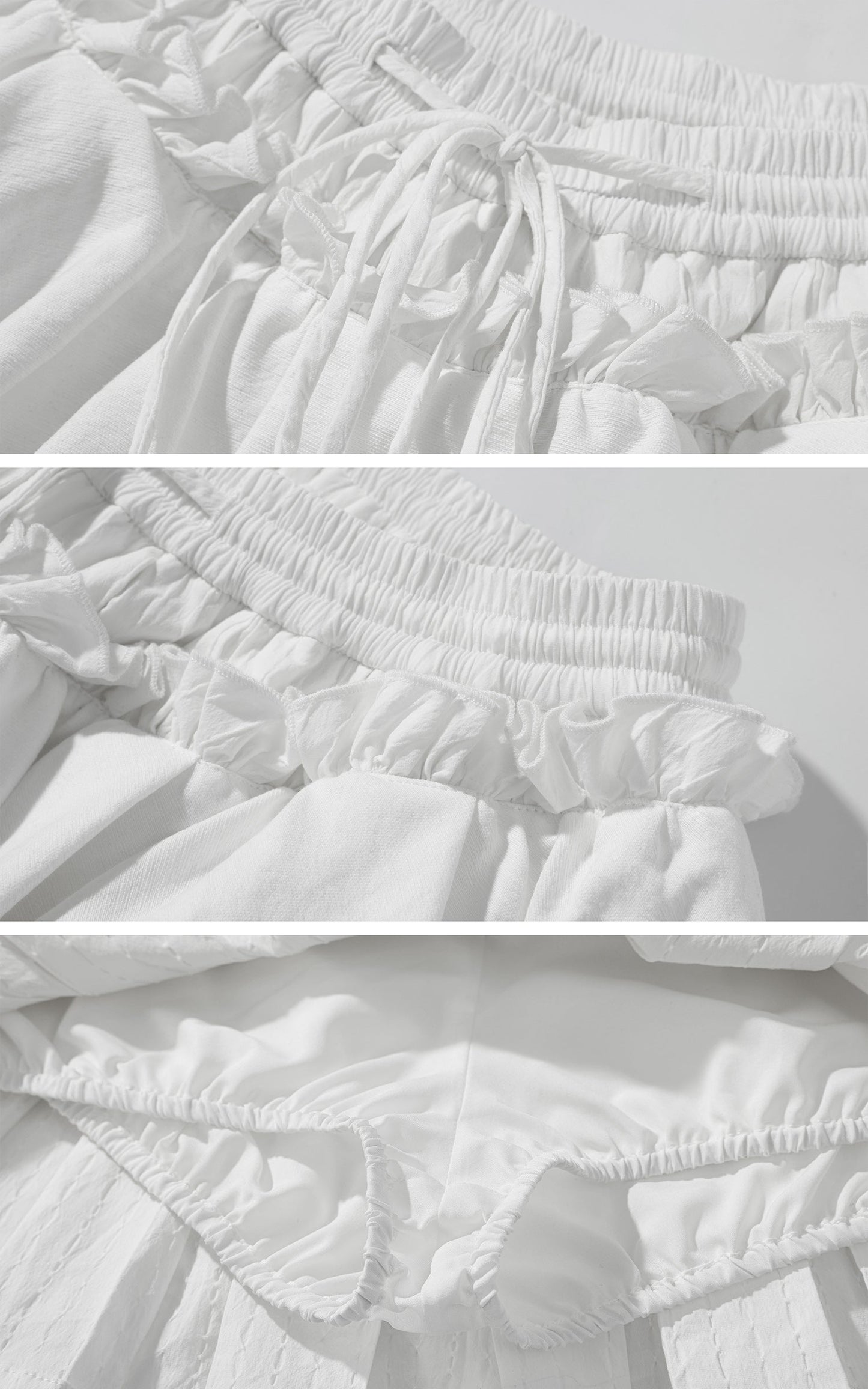 Layered Ruffle Mini Skirt