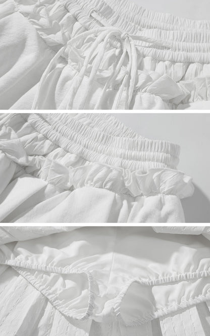 Layered Ruffle Mini Skirt