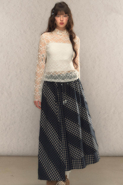 Elastic Maxi Skirt - My Store
