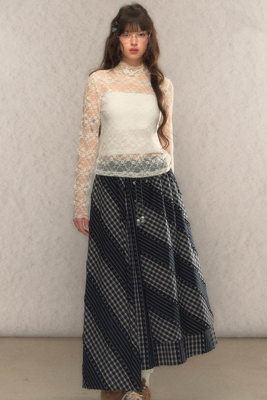 Elastic Maxi Skirt - My Store