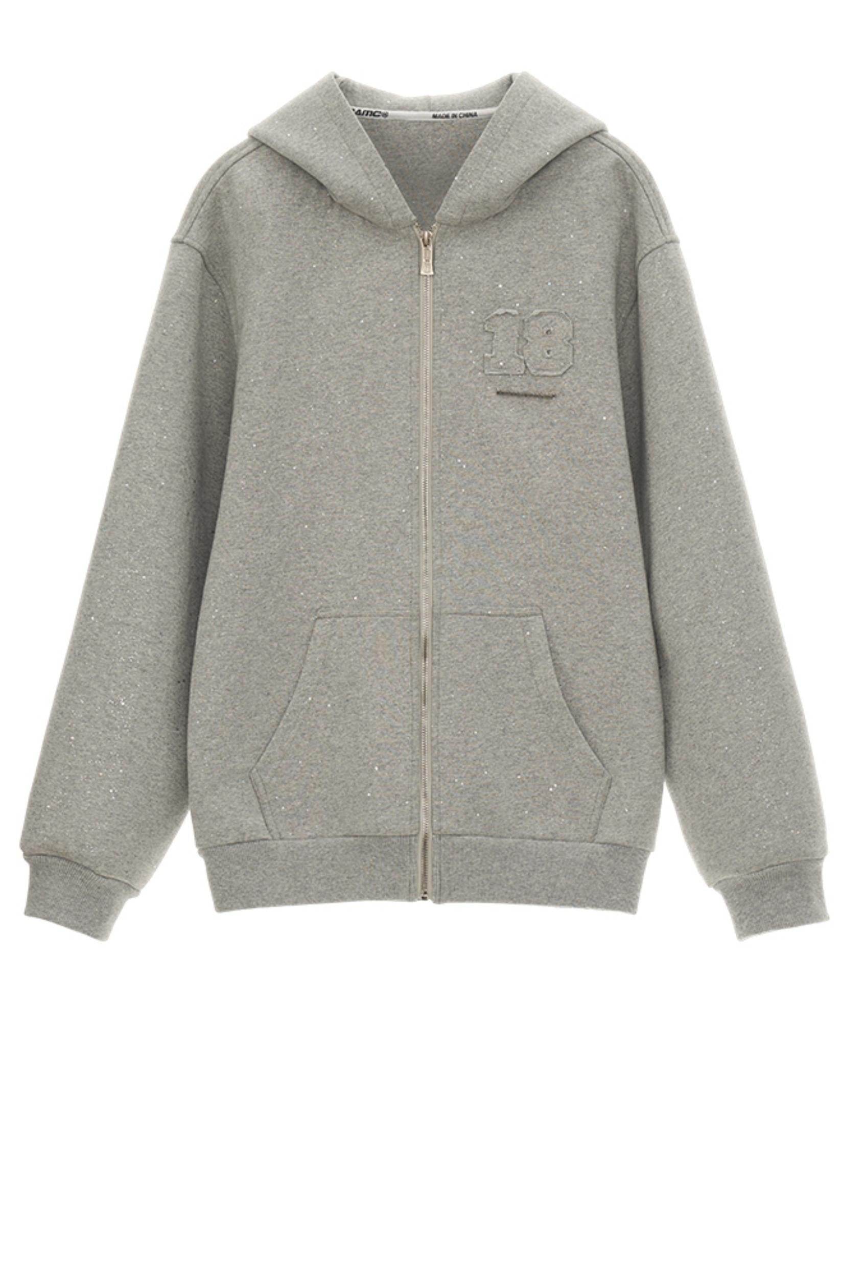 Slouchy Sparkling Hooded Cardigan - My Store
