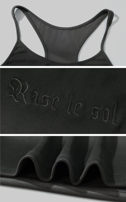 Fitted Racerback Tank Top