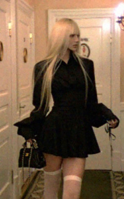 Black Shirt Dress