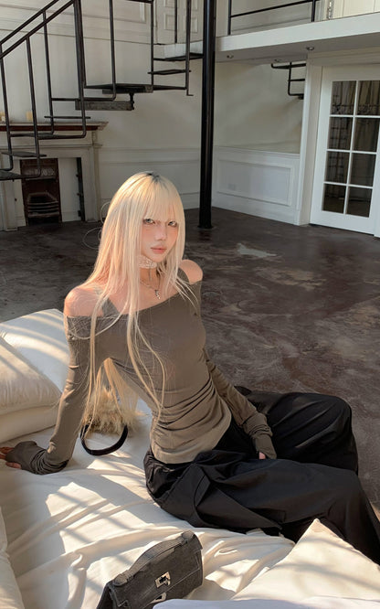 Off-Shoulder Two-Piece Top