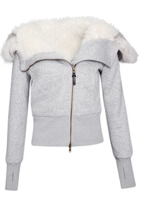 Fur Cotton Hood Jacket