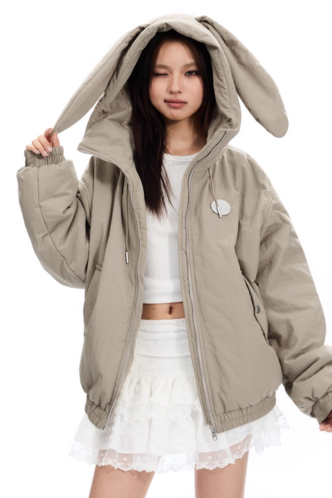 Bunny Ears Hooded Jacket