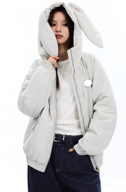 Bunny Ears Hooded Jacket