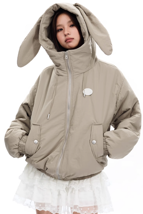 Bunny Ears Hooded Jacket