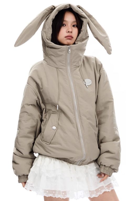 Bunny Ears Hooded Jacket