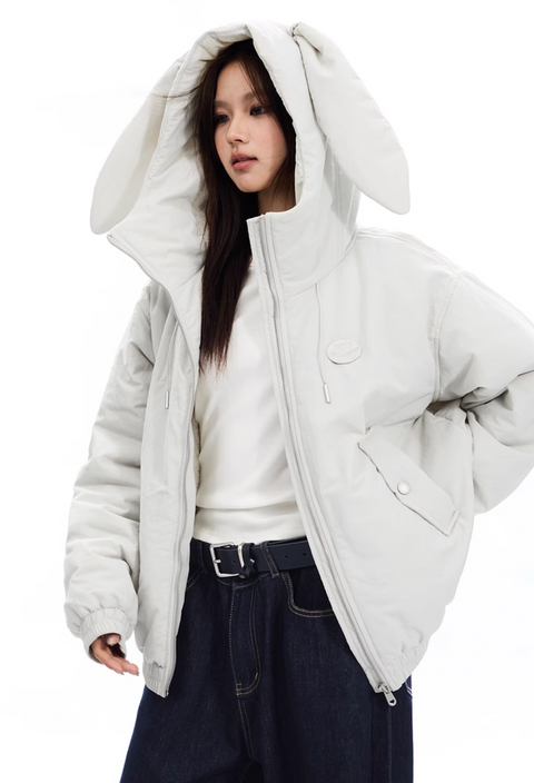 Bunny Ears Hooded Jacket