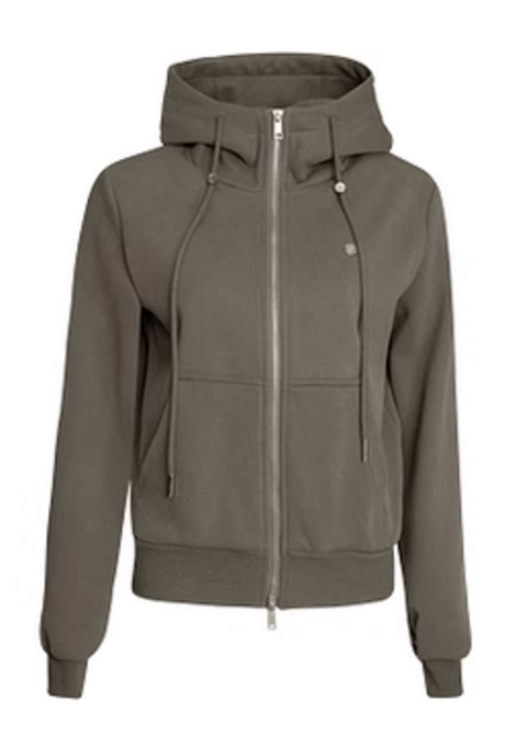 Horn Hood Zip Up Jacket