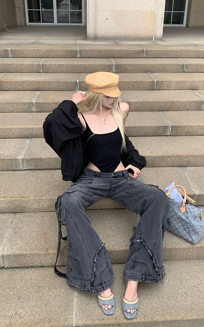 Ribbed Stretch Bodysuit
