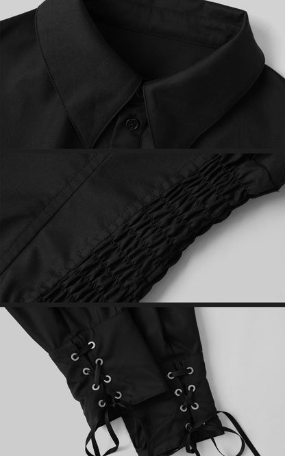 Black Shirt Dress