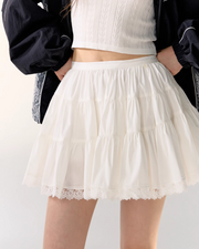 Jersey Element Top / Frill Skirt