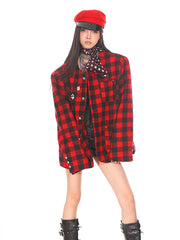 Red Plaid Jacket