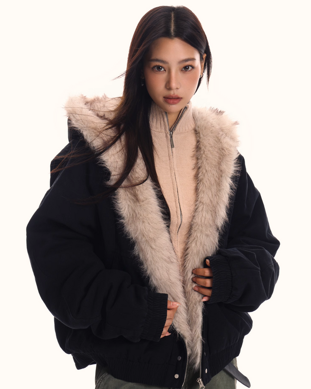 Ultra Fur Collar Jacket