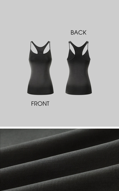 Fitted Racerback Tank Top