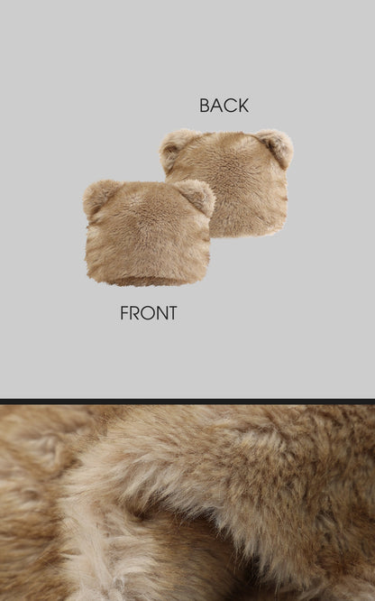 Faux Fur Fuzzy Hat