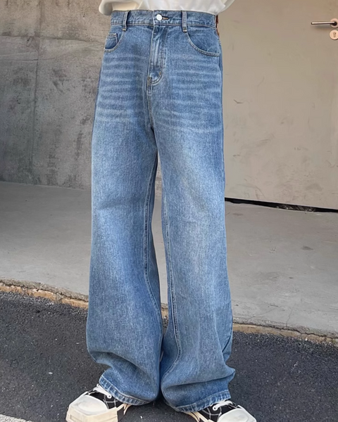 Vintage Loose Denim Pants