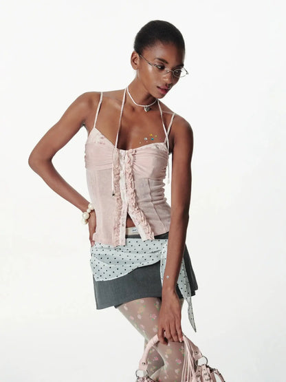 Edge Fabric Cami Top