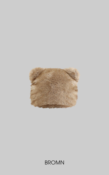 Faux Fur Fuzzy Hat