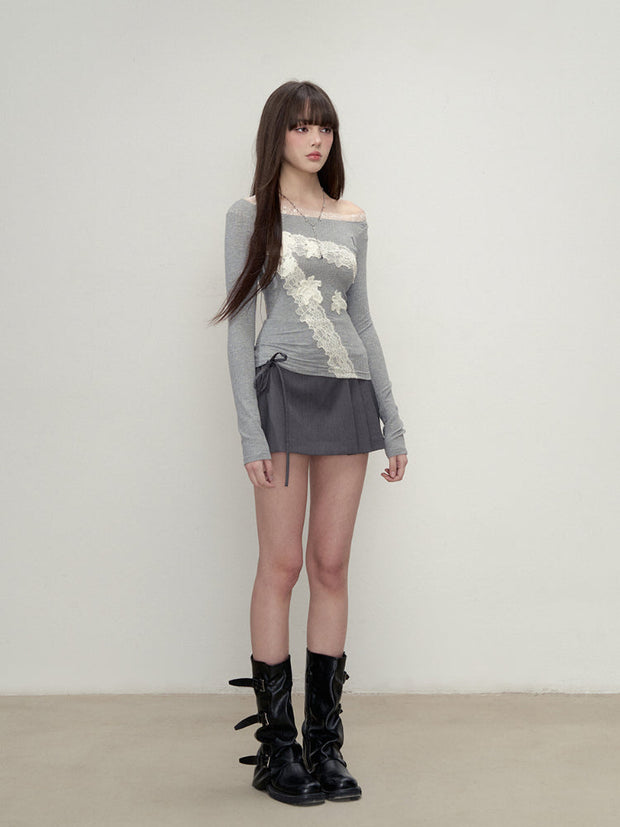 Lace-Panel Top