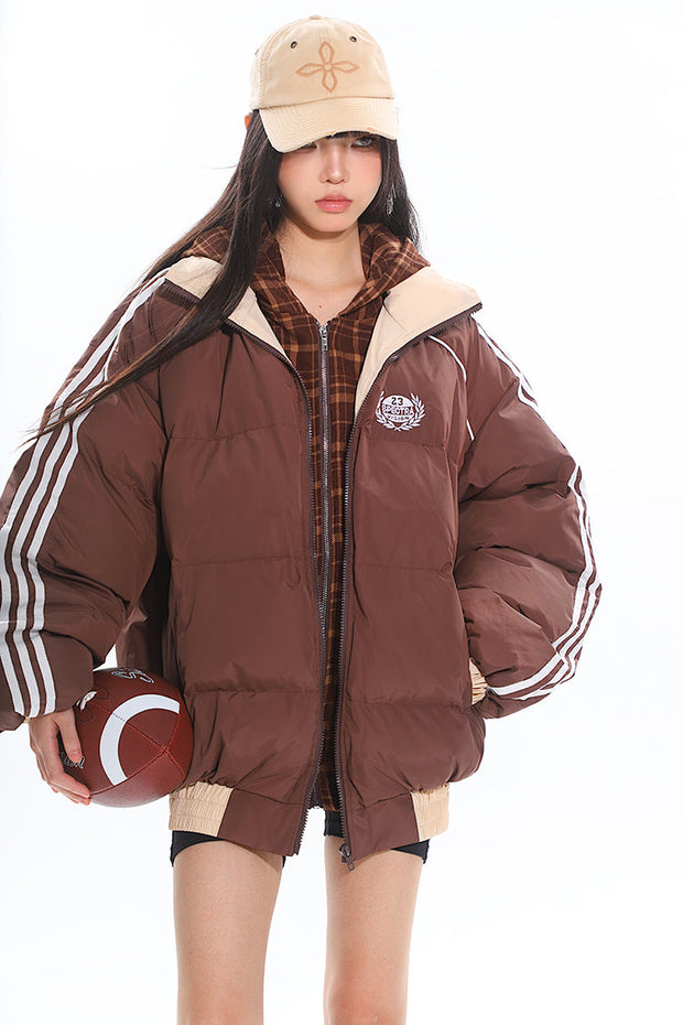 Oversized Sport Puffer Jacket